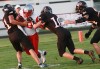 Morton at Lowell football game