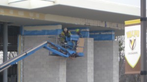 Work continues on VU Welcome Center