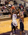 Merrillville sophmore Jaz Talley shoots