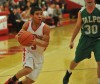Portage's Jordan Collazo drives the lane