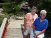 No fishing on this garden tour