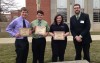 CHS winners with Indiana Association of School Broadcasters Competition 