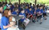 Students from Cedar Lake school celebrate finishing anti-drug program