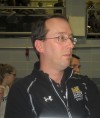 Marian Catholic girls swim coach Sean Scanlon
