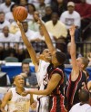 Bowman Academy's DeJuan Marrero, Park Tudor's Trevon Bluiett, Troy Spears