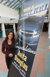 Anita Douglas of Schererville wins a Malibu