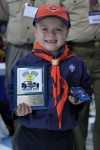 Pinewood derby day at the Chicago Auto Show