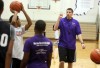 Merrillville's TJ Lux runs his first day of basketball practice 