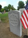 Henry Wise's new headstone