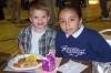 Students, staff share holiday meal