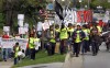 Protestors rally in Crete against plans for detention center