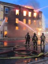 Firefighers still battling blaze in Whiting