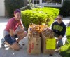 Young volunteers help with Kiwanis Food Drive