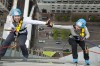 Respiratory therapists take plunge to raise lung disease awareness
