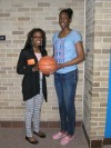 Athletes inspire sixth graders
