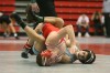 Crown Point's Colton Saroff tries to escape Hanover Central's Paul Petrov