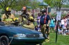 Firefighters demonstate Jaws of Life at Immanuel Lutheran