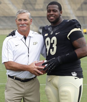 AL HAMNIK: Purdue's Kawann Short learns D-I football a cold business