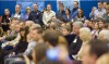 Hundreds turn out to celebrate early graduation of cancer patient