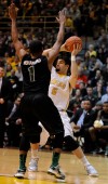 Valparaiso's Bobby Capobianco looks for the outlet pass during Saturday night's semifinals of the Horizon League Tournament.