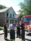 Woman rescued from burning Hammond home