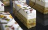 Nougat mousse cake