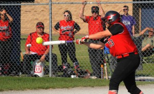 Lake Station's Acker carries big bat, high hopes for Eagles softball team