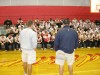 Old friends pump up 59ers football squad