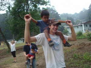 Volunteering for children of other countries helps athletes learn about themselves