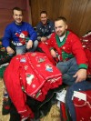 Ugly Christmas sweater trio to laugh it up 'Tonight' with Leno