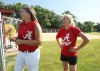 SBHPLAYEROFYEAR Andrean's pitcher, Nikki Steinbach, and Coach of the Year, Brooke Baker-Runyon