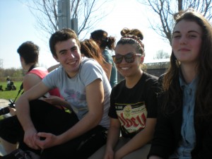 French exchange students get 'American' experience at T.F. North
