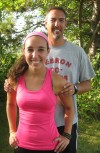 Running has brought Hebron's Emily and Mike DeFries closer as daughter and father