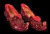 "Curled Toe" Ruby Slippers by Adrian