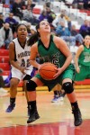Valparaiso's Clarisse Fletcher, Merrillville's Audrianna Downs 