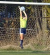 Andrean's Kira Grunstein in the Lake Central soccer sectional