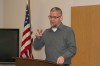 Pastor Frederick Hoover addresses Portage Exchange Club