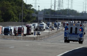 Trauma transports can tie up first responders