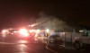 Firefighters battling blaze at Griffith storage facility