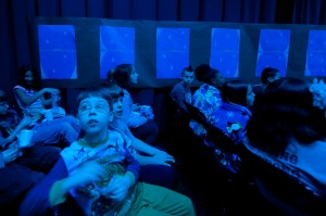 Crisman Elementary students take a ride on the Polar Express