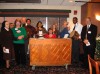 Employees share Christmas  