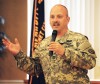 Lansing soldier welcomed home with salute