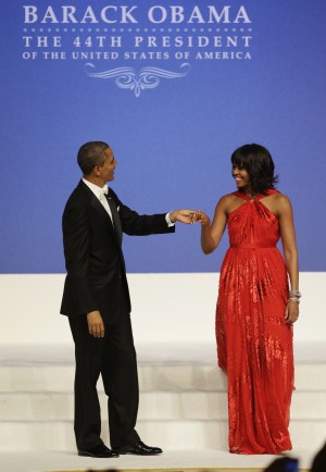 Inauguration: Say yes to the (second) dress