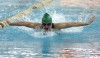 Valparaiso's Basia Niziolek swims a leg of the 100 butterfly 