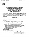 Dolton Committee on the Budget and Governmental Operations