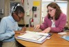 Students learning at the Charter School of the Dunes School
