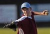 Baseball star shares his knowledge with younger students