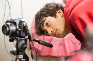 C.P. students film commercials for Shop Local campaign