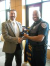 Munster police honor top officer
