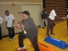 Caravan coaches and players conduct football clinic for women